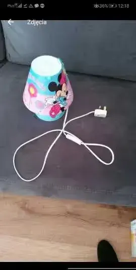 lampka nocna myszka minnie — praca twórcy jak na Freshwall Marketplace