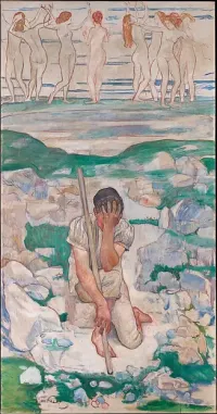 The Dream of the Shepherd (Der Traum des Hirten) — Ferdinand Hodler — ujęcie 2