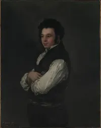 Tiburcio Pérez y Cuervo (1785/86–1841), the Architect — Goya (Francisco de Goya y Lucientes) — ujęcie 2