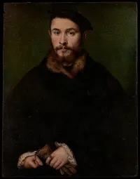 Portrait of a Man with Gloves — Corneille de Lyon — ujęcie 2