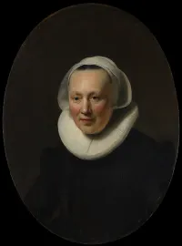 Portrait of a Woman — Rembrandt (Rembrandt van Rijn) — ujęcie 2