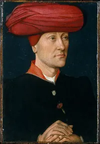 Portrait of a Man in a Chaperon — Netherlandish Painter — ujęcie 2