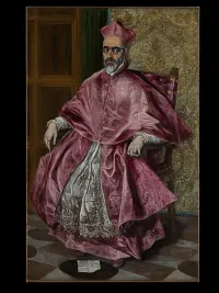 Cardinal Fernando Niño de Guevara (1541–1609) — El Greco (Domenikos Theotokopoulos) — ujęcie 2