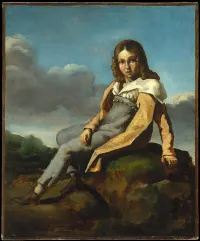 Alfred Dedreux (1810–1860) as a Child — Théodore Géricault — ujęcie 2