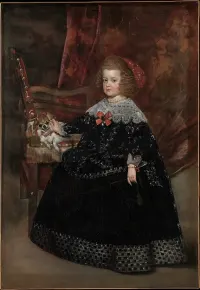 María Teresa (1638–1683), Infanta of Spain — Juan Bautista Martínez del Mazo — ujęcie 2