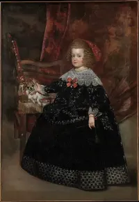 María Teresa (1638–1683), Infanta of Spain — Juan Bautista Martínez del Mazo — ujęcie 2