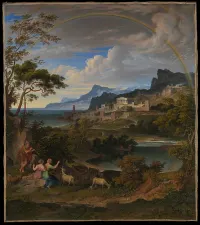 Heroic Landscape with Rainbow — Joseph Anton Koch — ujęcie 2