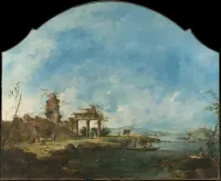 Fantastic Landscape — Francesco Guardi — ujęcie 2