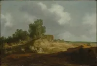Landscape with a Cottage — Pieter de Molijn — ujęcie 2