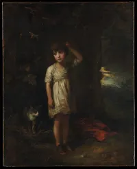 A Boy with a Cat—Morning — Thomas Gainsborough — ujęcie 2