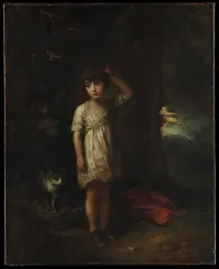 A Boy with a Cat—Morning — Thomas Gainsborough — ujęcie 2