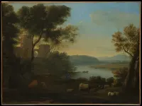 Pastoral Landscape: The Roman Campagna — Claude Lorrain (Claude Gellée) — ujęcie 2