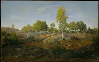 An Early Summer Morning in the Forest of Fontainebleau — Théodore Rousseau — ujęcie 2