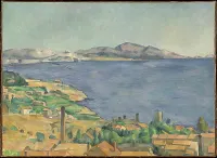 The Gulf of Marseille Seen from L'Estaque — Paul Cézanne — ujęcie 2