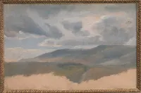 Landscape Study with Clouds — Emile Loubon — ujęcie 2