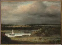 Wide River Landscape — Philips Koninck — ujęcie 2