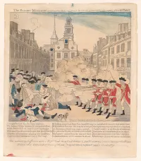 The Boston Massacre, or, The Bloody Massacre perpetrated in King Street, Boston on March 5, 1770 by a party of the 29th Regiment — Paul Revere Jr. — ujęcie 2