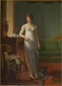 Madame Charles Maurice de Talleyrand Périgord (1761–1835) — baron François Gérard — ujęcie 2