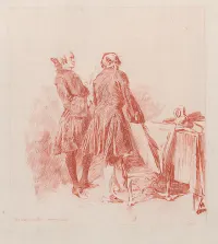 The Print Enthusiast, after a drawing by Meissonier — Jules-Ferdinand Jacquemart — ujęcie 2