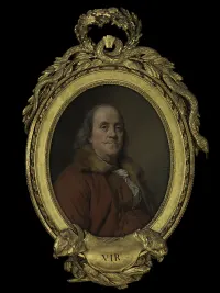 Benjamin Franklin (1706–1790) — Joseph Siffred Duplessis — ujęcie 2