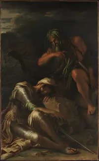 The Dream of Aeneas — Salvator Rosa — ujęcie 2