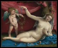 Venus and Cupid — Lorenzo Lotto — ujęcie 2