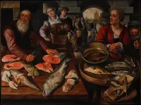 Fish Market — Joachim Beuckelaer — ujęcie 2