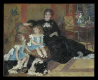 Madame Georges Charpentier (Marguerite-Louise Lemonnier, 1848–1904) and Her Children, Georgette-Berthe (1872–1945) and Paul-Emile-Charles (1875–1895) — Auguste Renoir — ujęcie 2