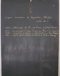 Monumentalne Panele Laka CHIBET 160cm – Antyk z Proweniencją 1920r. Chiny — ujęcie 3