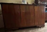 Stara komoda / kredens art déco vintage orzech antyk — ujęcie 2