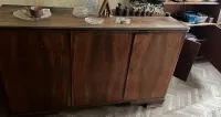Stara komoda / kredens art déco vintage orzech antyk — ujęcie 4