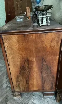 Stara komoda / kredens art déco vintage orzech antyk — ujęcie 5