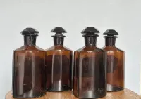 Sztanglasy, szkło apteczne, ozdoby, vintage, antyki — ujęcie 2
