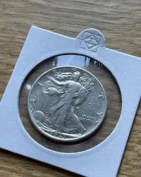 1/2 dolara Walking Liberty 1943 - LW half dollar — ujęcie 3