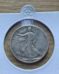 1/2 dolara Walking Liberty 1944 - LW half dollar — ujęcie 3