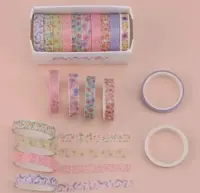 10 rolek Taśmy Washi — ujęcie 3