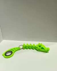 Czaszka Flexi + KeyRambit Świecący w nocy brelok — ujęcie 5