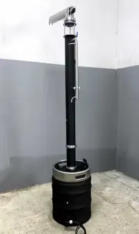 Destylator Aabratek OVM   fi 76mm   3xSMS/Tri-Clamp  Super Jakość 2l/h   Ostatnie sztuki w obecnej cenie!!! — ujęcie 3