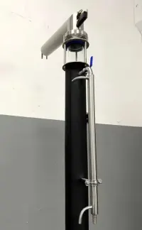 Destylator Aabratek OVM   fi 76mm   3xSMS/Tri-Clamp  Super Jakość 2l/h   Ostatnie sztuki w obecnej cenie!!! — ujęcie 5