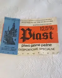 Etykieta na piwo piast 35 — ujęcie 3