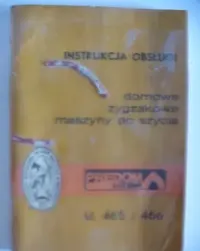 Instrukcja obslugi Domowe zygzakowe maszyny do szycia — ujęcie 3