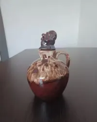 Karafka dzbanek z ceramiki Sarmata 20x13cm — ujęcie 4