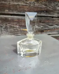 Kryształowa Butelka - Perfumerka - na perfumy - vintage - design K12 — ujęcie 5