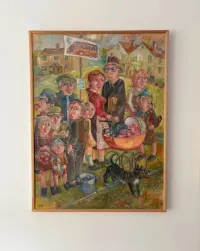 Krzysztof Webs - obraz - sztuka naiwna, samorodna,   Intuicyjna — ujęcie 4