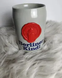 Kufel Berliner kindl ceramiczny lata 60 — ujęcie 5