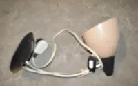 Lampka warsztatowa lampa biurkowa z prl — ujęcie 5