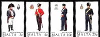 Malta 1989 Mi 818-821 Mundury maltańskie (3 seria) MNH — ujęcie 2