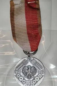 Medal 40-lecia Polski Ludowej – PRL, Oryginał, Etui — ujęcie 4