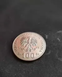 Moneta 70 rocznica powstania wielkopolskiego 1988r. — ujęcie 2