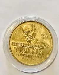 Moneta okoliczn.-2zl/1999r/-NG-„Bronislaw Malinowski” — ujęcie 3